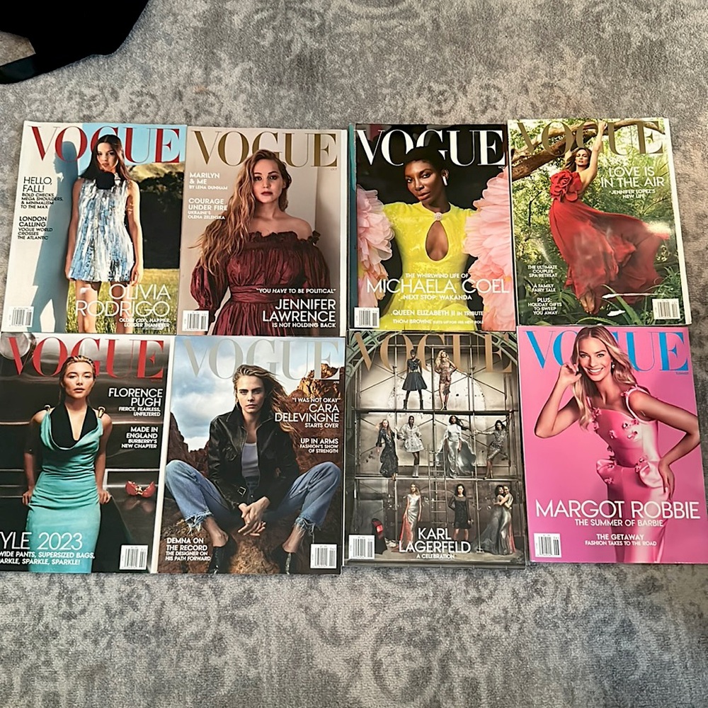 VOGUE magazine bundle